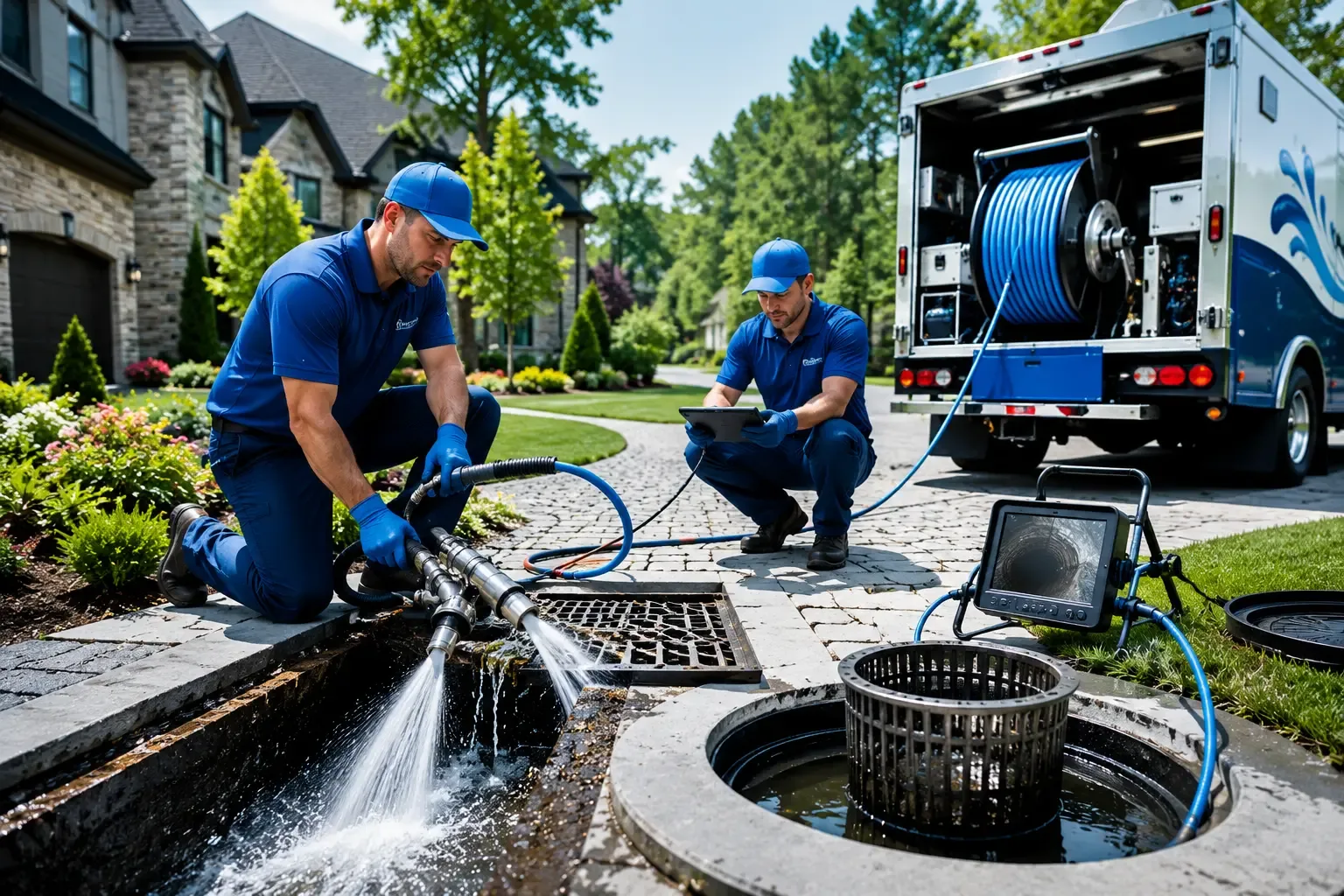 Local outdoor drain cleaning professionals in Harrisburg, OH